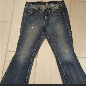 Silver brand jeans size 14